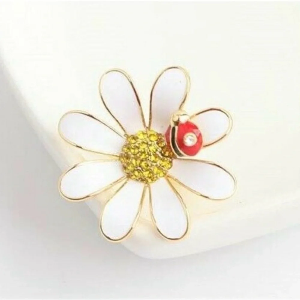 Kate Spade Daisy Ladybug Ring‎ Size 6 NEW